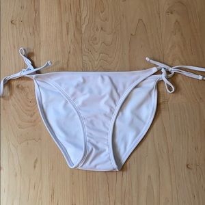 white tie bikini bottoms